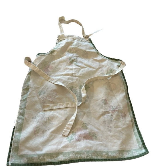 Vintage Kay Dee Cotton VINTAGE GRAPES Design Cooking Kitchen Apron Adjustable - Picture 2 of 2